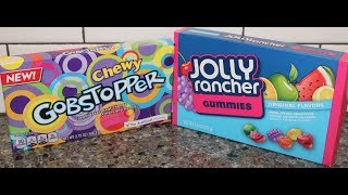 Chewy Gobstopper Candy and Jolly Rancher Gummies Review [upl. by Ostap968]