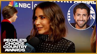 Kaitlyn Bristowe ADDRESSES RunIn With Ex Jason Tartick at the 2024 People’s Choice Country Awards [upl. by Gerstner]