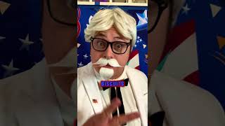 All joking aside get out there and vote parody kfc colonelsanders comedy [upl. by Hecker]