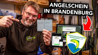 Angelschein in Brandenburg online machen 💻 die 3 Schritte zum Fischereischein [upl. by Enellek]