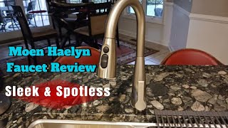 Moen Haelyn Faucet Review Sleek amp Spotless [upl. by Kaylil]