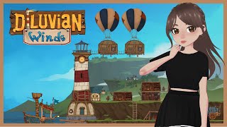 PROTEGE Y GESTIONA TU COLONIA COZY CON DILUVIAN WINDS  Gameplay diluvianwinds [upl. by Ecirtram204]