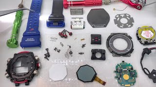 Whats inside a GPRB1000 GPS RANGEMAN series GShock watch [upl. by Nancie]