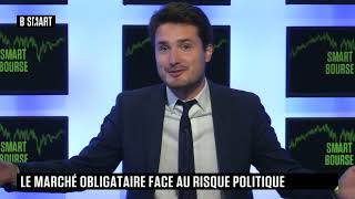 SMART BOURSE  Le marché obligataire face au risque politique [upl. by Schonfield]