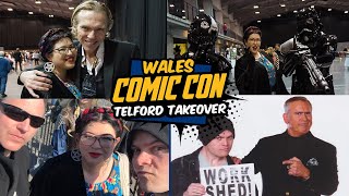 Wales Comic Con 2022 Telford  Comic Con Vlog  Richard Brake Bruce Campbell Ken Foree [upl. by Orola]