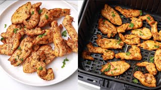 Air Fryer Thinly Sliced Chicken Breast [upl. by Mufi]