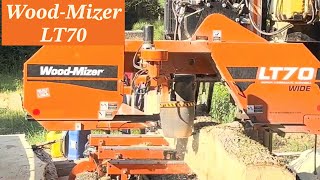 WoodMizer LT70 in Action Key Highlights [upl. by Latini970]