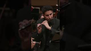 Arin Sarkissian performs the flute concerto by Einojuhani Rautavaara with the NYO in Toronto [upl. by Nahij]