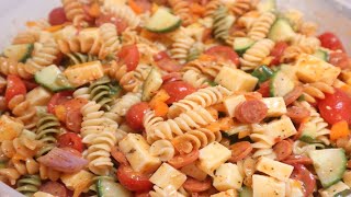 Zesty Italian Pasta Salad [upl. by Mendes]