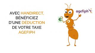 HANDIRECT et la déduction de votre taxe Agefiph [upl. by Lin781]