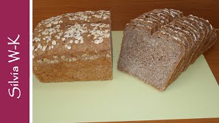 Vitalbrot  Vollkornbrot  leicht [upl. by Lareine]