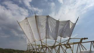 Strandbeest sail in action [upl. by George]