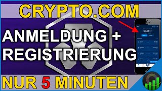 CRYPTOCOM 🪙 Anmeldung amp Registrierung in unter 5 Minuten [upl. by Ahseila]