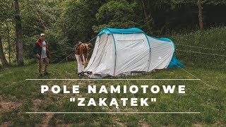 POLE NAMIOTOWE ZAKĄTEK ⛵⛺  ZNOWU JEDZIEMY NA BIWAK  SZELĄG  MAZURY [upl. by Bradly]