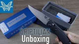 Benchmade 551 Griptilian Unboxing [upl. by Lelia]