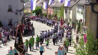 Feuerwehr Festzug Mai 2013 in Neuhaus an der Waldnaab [upl. by Dasteel897]