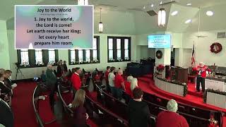 Stigler First Methodist Church  Sunday Worship Service 12222024 [upl. by Ardnasak]