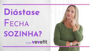 Diástase FECHA sozinha O que fazer para ACELERAR a recuperação no pósparto  Veve Fit [upl. by Atenek385]