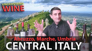 Hidden Italian Wine Wonders  Central Italys Reds from Abruzzo Marche amp Umbria [upl. by Ettelloc]