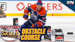 FULL Obstacle Course Competition  2024 NHL AllStar Skills [upl. by Hauser]