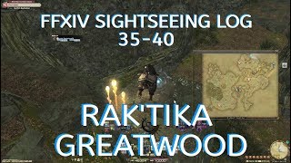 Shadowbringers Sightseeing Log 3540 Raktika Greatwood [upl. by Ahusoj]