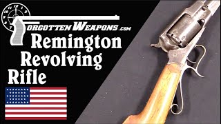 Remingtons Revolving Rifle Not Expensive but not Successful [upl. by Noicpesnoc792]