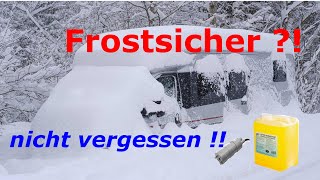 CAMPER FROSTSICHER  NICHT VERGESSEN [upl. by Lion]