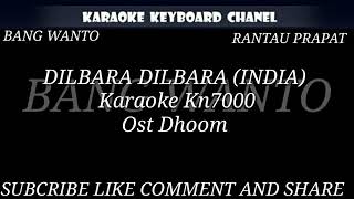 DILBARA DILBARA  INDIA  KAROKE KN7000 TERBARU [upl. by Aizatsana]