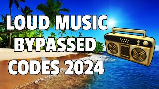 LOUD MUSIC BYPASSED Roblox Ids WORKING 2024 [upl. by Aldercy]