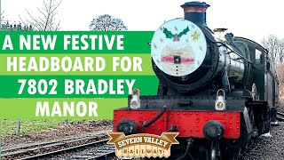 UNVEILED 7802 Bradley Manor hauls a Santa Service with our brand new Christmas headboard [upl. by Prior667]