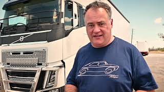 Driving a massive Aussie Road Train  Commercial Motor  A Week In Trucks [upl. by Ticon]