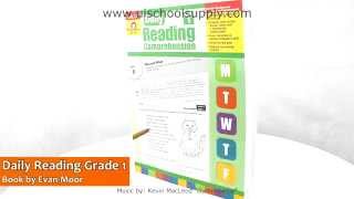 Daily Reading Comprehension Grade 1 book by Evan Moor EMC3451 [upl. by Natye]