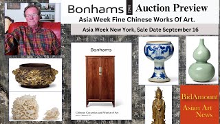 Bonhams Auction Preview Chinese Works of Art Asia Week New York September 16 [upl. by Campball]