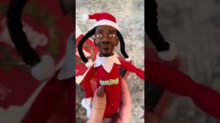 The Elf on the Shelf upgraded christmizzle snoopdog elfontheshelf snooponthestoop [upl. by Gorrono]