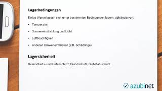 Zusammenfassung Warenlagerung  Warenwirtschaft und Kalkulation Abschlussprüfung Verkäufer [upl. by Boaten501]