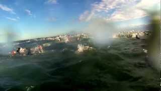 Ironman Melbourne 2013 Swim Course Footage [upl. by Mctyre]