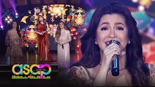 Regine Velasquez  Senti Christmas Songs Medley with Nina Frenchie Bituin and Angeline [upl. by Ahsila]