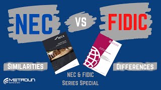 NEC vs FIDIC  Similarities and Differences [upl. by Federica]