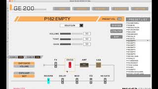 MOOER GE200 OCTA DRIVE [upl. by Rennoc]