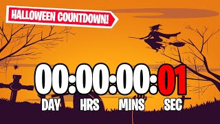 🎃HALLOWEEN🎃 COUNTDOWN 2025 LIVE🔴 247 How Many Days Till Halloween [upl. by Elakram414]