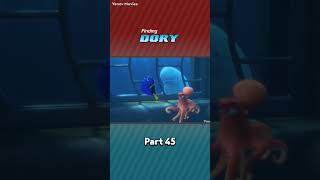 Part 45  Finding DORY in Hindi  Disney Animation Movie ytshorts movies kids [upl. by Nylcsoj962]