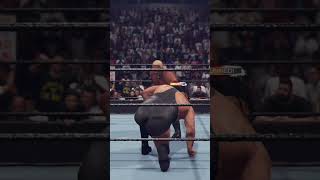 Wwe Old School Andre The Giant vs Rikishi Great Finisher and Destroyer [upl. by Ragde687]