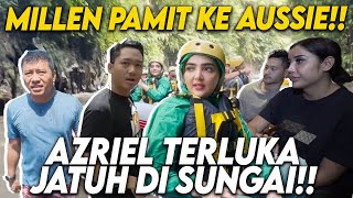 ASHANTY SHOCK AZRIEL JATUH DI SUNGAI SAMPAI TAK FOKUS MILLEN PAMIT PULANG KE AUSSI [upl. by Yevreh43]