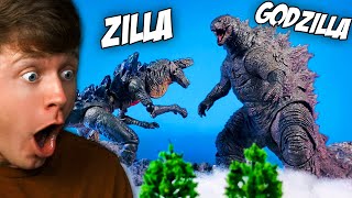 LEGENDARY GODZILLA vs ZILLA the REACTION [upl. by Oehsen]