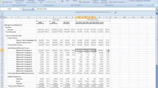 How to Build a Basic Financial Projection  Business Finance [upl. by Nangatrad]