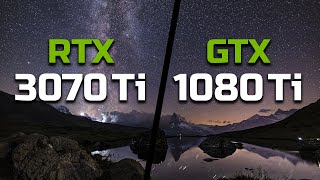 RTX 3070 Ti vs GTX 1080 Ti  Test in 9 Games [upl. by Manus430]