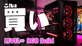 【LEVEL∞】RGB Build最新モデルをレビュー！PPエンタープライズとのコラボモデルが素晴らしすぎて少し錯乱【パソコン工房】 [upl. by Landes]