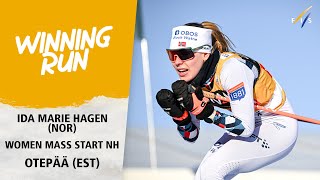 Hagen leads Mass Start at halfway stage  FIS Nordic Combined World Cup 2324 [upl. by Donn]