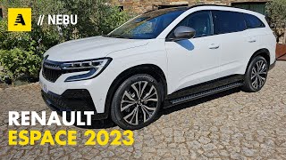 Renault Espace 2023  Come va su strada la quotNUOVAquot 7 posti francese [upl. by Almund647]