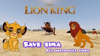 The Lion King Part 1 GTA5shorts youtubeshorts gta [upl. by Schulze540]